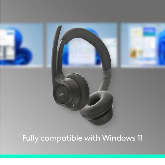 Logitech H600 Wireless Over-Ear Headset – Black – NEW - Picture 5 of 11